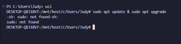 wsl fail lol